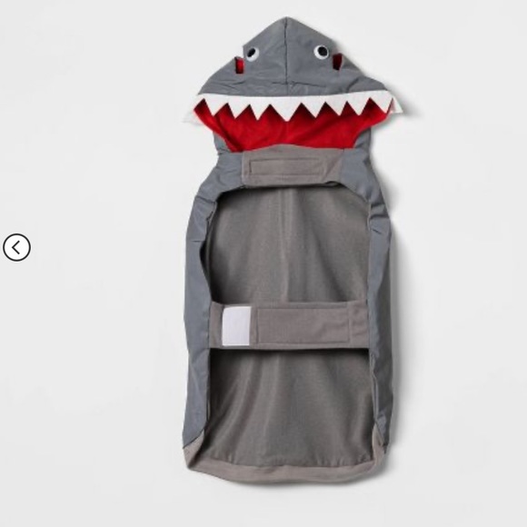 NEW Reflective Shark Hoodie Dog and Cat Costume - Hyde & EEK! Boutique medium - Picture 4 of 13